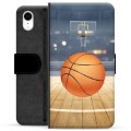 iPhone XR Premium Flip Cover med Pung - Basketball