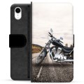iPhone XR Premium Flip Cover med Pung - Motorcykel