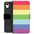 iPhone XR Premium Flip Cover med Pung - Pride