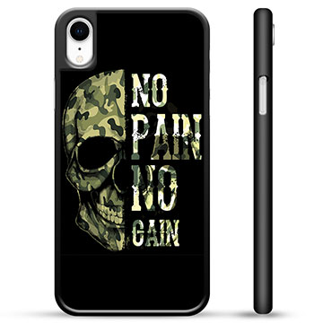 iPhone XR Beskyttende Cover - No Pain, No Gain
