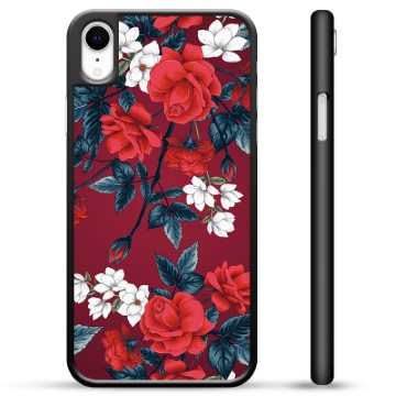 iPhone XR Beskyttende Cover - Vintage Blomster