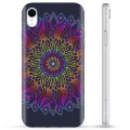 iPhone XR TPU Cover - Farverig Mandala