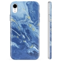 iPhone XR TPU Cover - Farverig Marmor