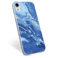iPhone XR TPU Cover - Farverig Marmor