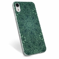 iPhone XR TPU Cover - Grøn Mandala