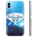 iPhone XS Max TPU Cover - Diamant
