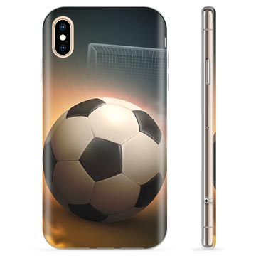 iPhone XS Max TPU Cover - Fodbold