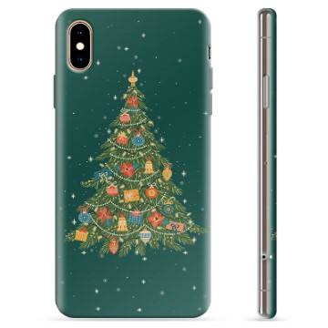 iPhone X / iPhone XS TPU Cover - Juletræ