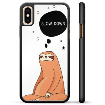 iPhone X / iPhone XS Beskyttende Cover - Slow Down