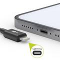 Goobay USB-A / Lightning Data og Opladningskabel - 0.5m