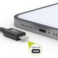 Goobay USB-A / Lightning Data og Opladningskabel - 1m