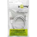 Goobay USB-A / Lightning Data og Opladningskabel - 1m