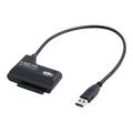 LogiLink AU0013 USB 3.0 til SATA 6G Adapter - 5 Gbps - Sort