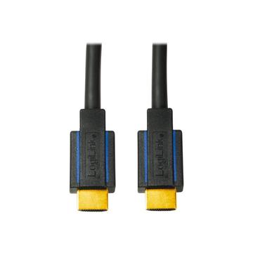 LogiLink HDMI 2.0 Kabel han -> HDMI han - 3m - Sort