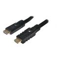 LogiLink CHA0015 High-Speed HDMI-kabel med Ethernet - 15m - Sort