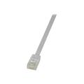 LogiLink SlimLine CF2061U Patch Kabel CAT 6 UTP - 3m - Hvid