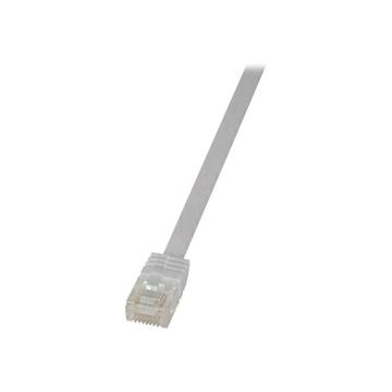 LogiLink SlimLine CF2061U Patch Kabel CAT 6 UTP - 3m - Hvid