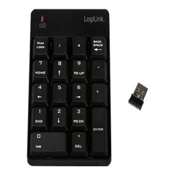 LogiLink Trådløs Tastatur - Sort