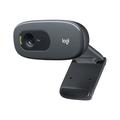 Logitech C270 1280 x 720 HD Webcam - Sort