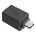 Logitech USB-C adapter Grå - Black