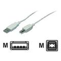 M-CAB USB 2.0 / USB Kabel - 5m - Grå