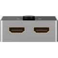 Goobay Brugervejledning HDMI 2.0 Bryder 2 til 1 - Grå