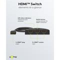 Goobay HDMI 1.4 Skiftekonsol 3 til 1 - Sort 