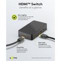 Goobay HDMI 2.0 Bryder 4 til 1- Sort