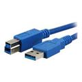 MediaRange USB 3.0 AM/BM Tilslutningskabel - 1.8m - Blå