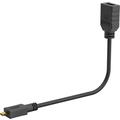 Goobay HDMI 1.4 / Micro HDMI Adapter Kabel - Sort