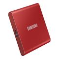 Samsung Portable SSD T7 SSD MU-PC2T0R 2TB USB 3.2 Gen 2 - Rød