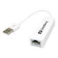Sandberg USB 2.0 til Netværkskonverter - 100Mbps - Hvid