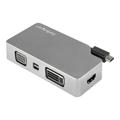 StarTech.com Videoadapter Mini DisplayPort - HDMI / DVI / USB / VGA - Grå