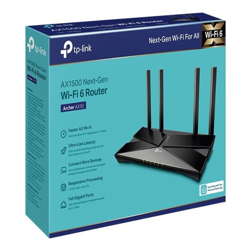 Becks blast tjene TP-Link Archer AX10 Trådløs Router Desktop