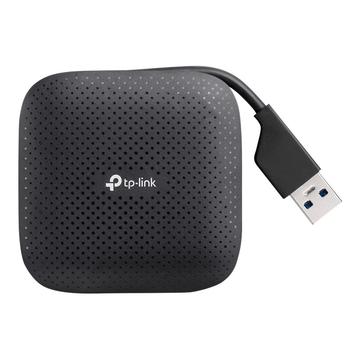 TP-Link UH400 USB 3.0 4-Port Bærbar Hub - Sort