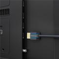 Clicktronic Ultra Slim HDMI 2.0 Kabel med Ethernet - 0.5m