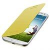 Samsung Galaxy S4 I9500 Flip Taske EF-FI950BYEG - Gul