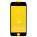 6D Full Size iPhone 7 Plus / 8 Plus Hærdet glas skærmbeskyttelse - Sort