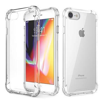 Ridsefast iPhone 7/8/SE (2020) Hybrid Cover - Krystalklar