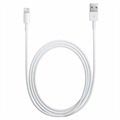 Apple Lightning / USB Kabel MQUE2ZM/A - iPhone, iPad, iPod - Hvid - 1m (Open Box - Fantastisk stand)