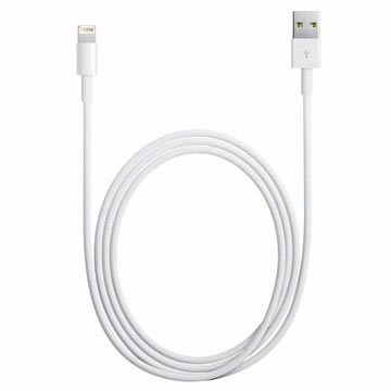 Apple Lightning / USB Kabel MQUE2ZM/A - iPhone, iPad, iPod - Hvid - 1m
