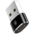 Baseus Mini Series USB 2.0 / USB 3.1 Type-C Adapter - Sort