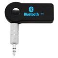 Universal Bluetooth / 3.5mm Audio Modtager - Sort