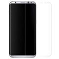 Full Coverage Samsung Galaxy S8 Panserglas skærmbeskyttelse - Gennemsigtig