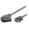 Goobay Scart / VGA Adapter Kabel - 2m