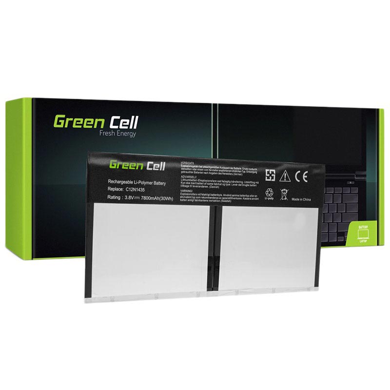 fårehyrde Preference luft Green Cell Batteri - Asus Transformer Book T100H, T100HA - 7800mAh