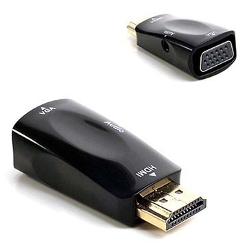 HDMI / VGA Adapter - Sort