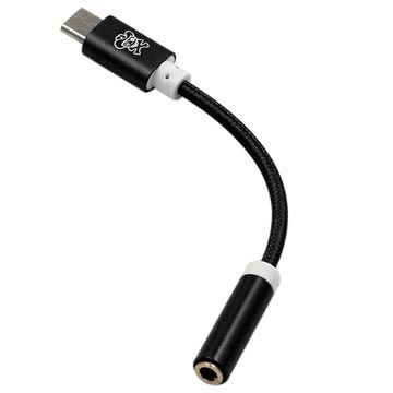 Hat Prince USB 3.1 Type-C / 3.5mm Audio Adapter - Sort