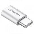 Højkvalitets Huawei AP52 microUSB / USB 3.1 Type-C adapter - Bulk - Hvid