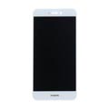 Huawei P8 Lite (2017) LCD-Skærm - Hvid
